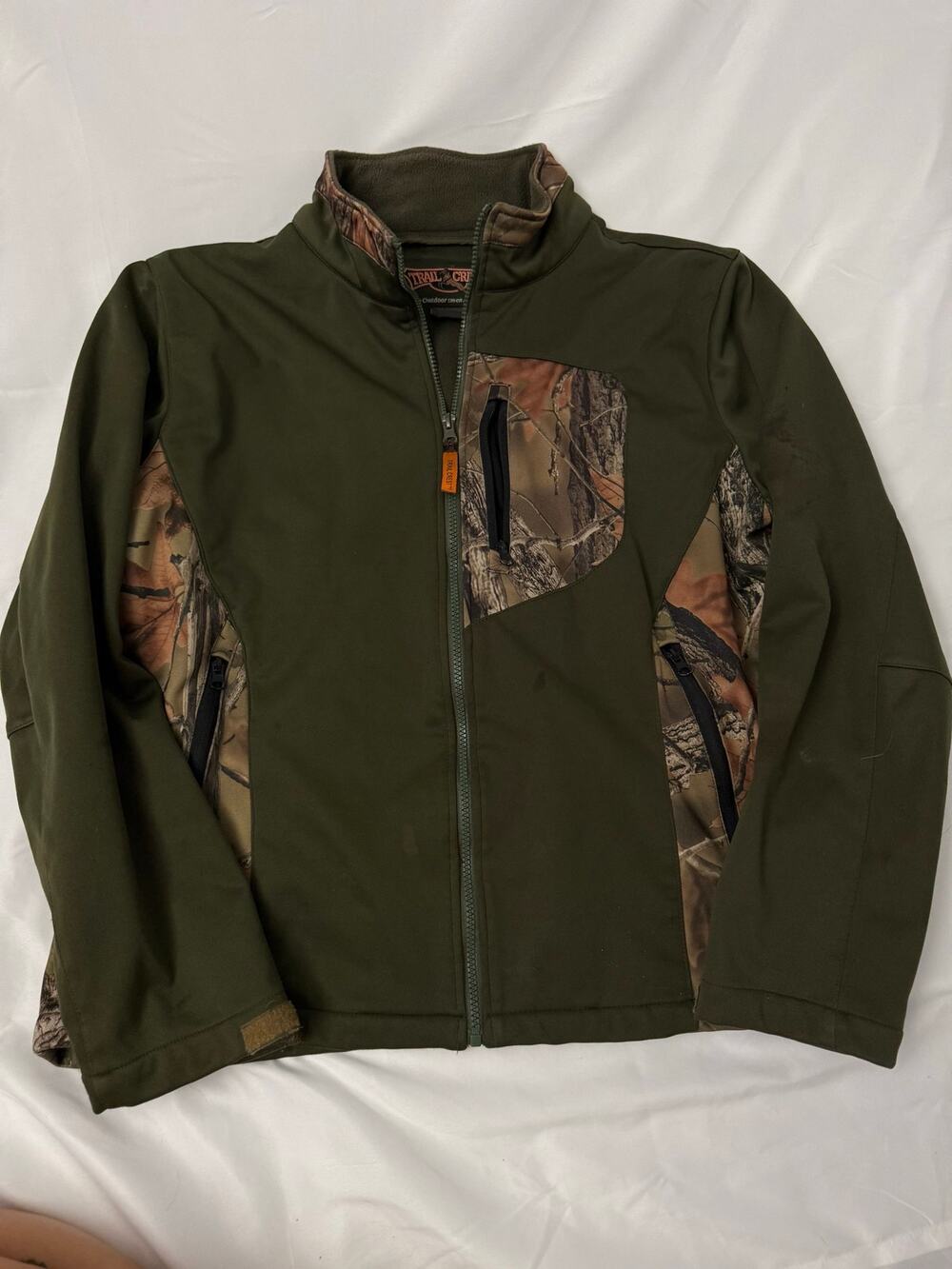 Trail Crest Realtree Camo Softshell Hunting Jacket Medium